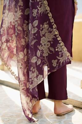  women kurta and pant sets viscose rayon fabric 4