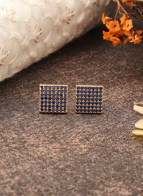 Black Gold American Daimond Earrings 1