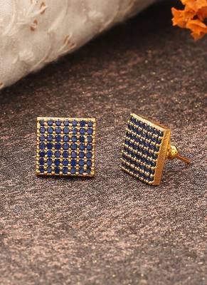 Black Gold American Daimond Earrings 2