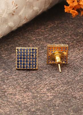 Black Gold American Daimond Earrings 3