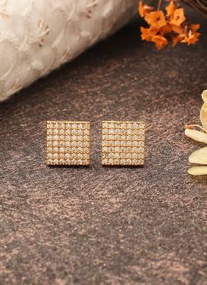 White Gold Earrings 1