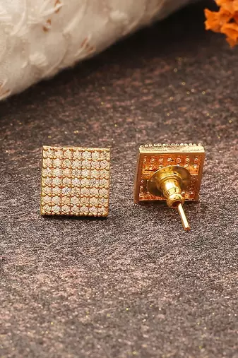 White Gold Earrings
