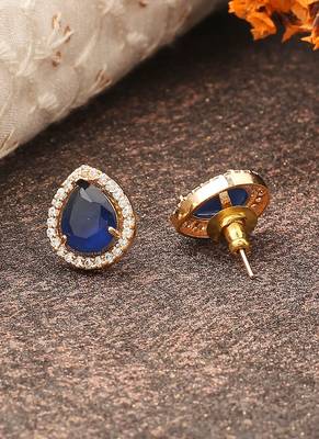Blue Studded Earrings 3