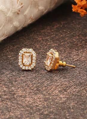 White Gold Earrings 2
