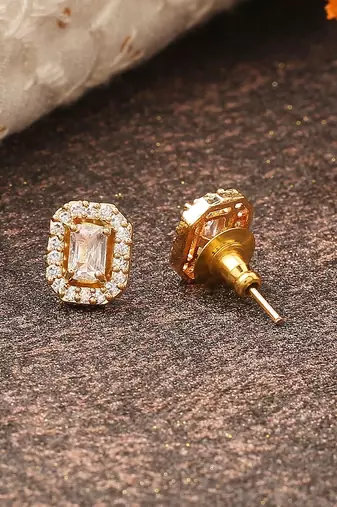 White Gold Earrings