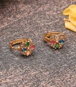 Multicolour Floral Earrings