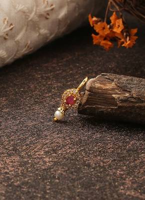 Rose Gold Nose Ring 1