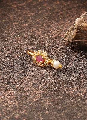 Rose Gold Nose Ring 3