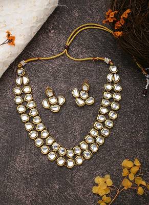 2 Layered Necklace Set 1