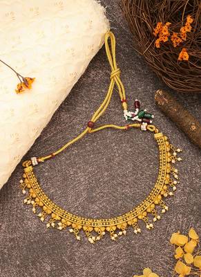 Gold Plated Necklace Set with Earrings 3