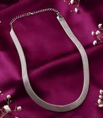 Silver Necklace Piece