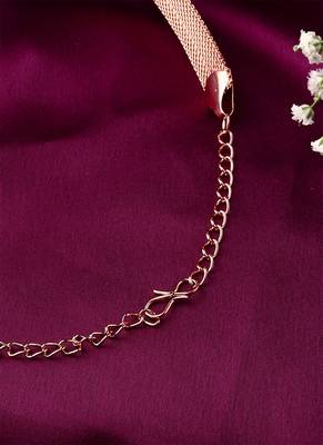Rose Gold Simple Necklace 2