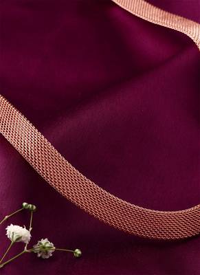 Rose Gold Simple Necklace 3