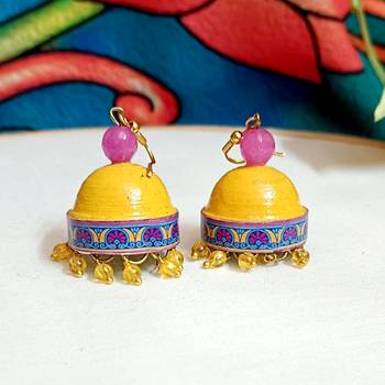 Quilled hanging  jhumkas 11 2