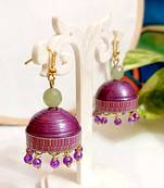 Quilled hanging  jhumkas 12