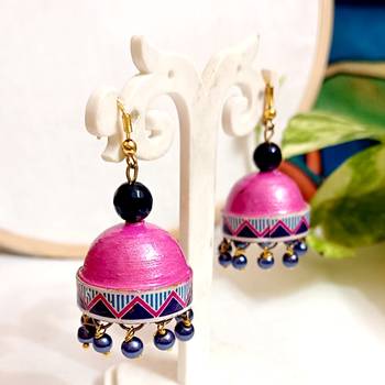 Quilled hanging  jhumkas 13 1