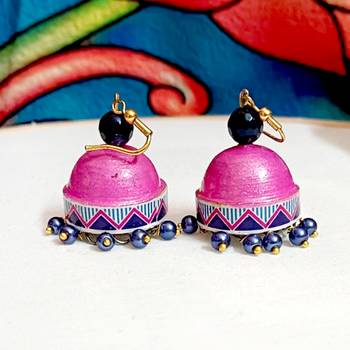 Quilled hanging  jhumkas 13 2