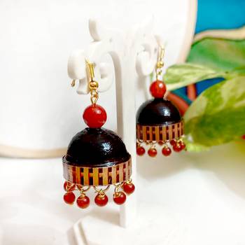 Quilled hanging  jhumkas 14 1