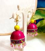 Quilled hanging  jhumkas 16