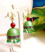 Quilled hanging  jhumkas 17