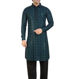Arruga stylish black sequins pathani salwar