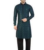 Arruga stylish black sequins pathani salwar