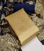 Riva enterprise women's banarasi jacquard woven excluive/party wear dress material