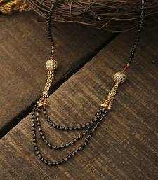 Mangalsutra With Golden Beads