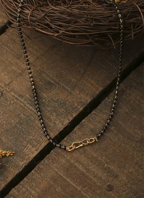 Mangalsutra With Golden Beads 3