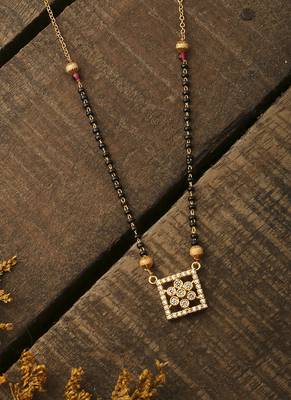 Mangalsutra With Square Design 1