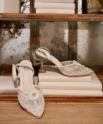 Chloe bridal heels 1