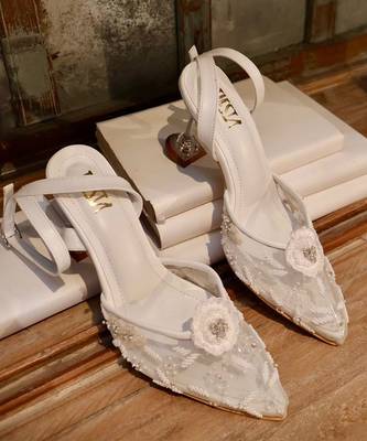 Chloe bridal heels 2