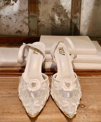 Chloe bridal heels 3