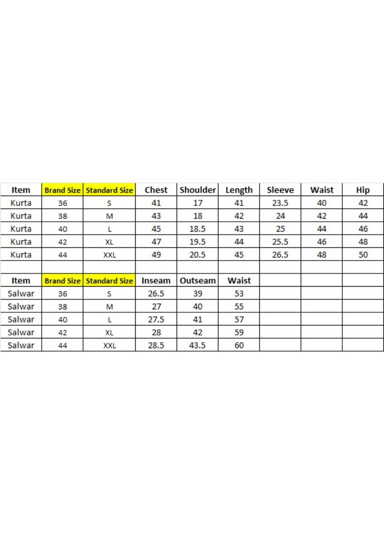 Men Cotton Fawn Pathani Kurta Salwar Set