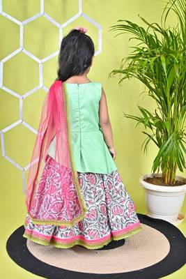 Multicolor Skirt Puplum 4