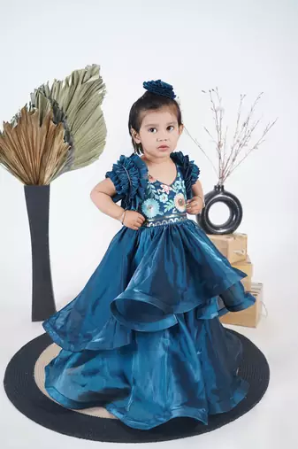 Petrol Blue Dress