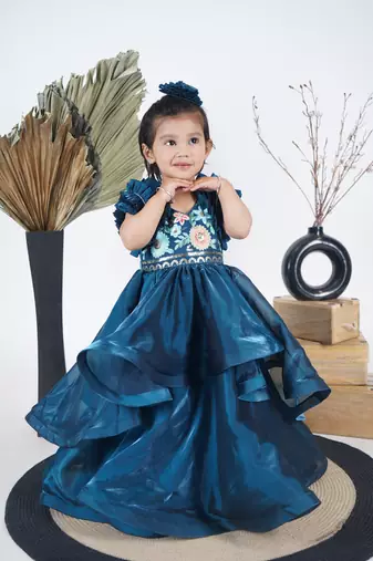 Petrol Blue Dress