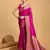 Women's Magenta Pink Fancy Kanchipuram Silk Saree