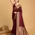 Kanchipuram Art Silk Woven Traditional Maroon Saree