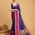 Royal Blue Woven Faux Kanchipuram Zari Silk saree With Blouse Piece