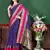 Royal Blue Woven Faux Kanchipuram Zari Silk saree With Blouse Piece