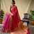 Pink Woven Bandhej Bandhani saree Bandhej With Blouse Piece