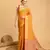 Mustard Woven Faux Kanchipuram Zari Silk saree With Blouse Piece