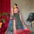 Grey Woven Patola Silk Blend Saree With Blouse Piece