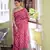 Pink Tussar Silk Zari Weaving Saree Festive Wear