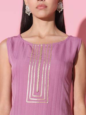 Onion Art Silk Fabric Straight Kurta, Pant and Dupatta Set 4
