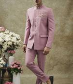 Lavender imported italian jodhpuri set