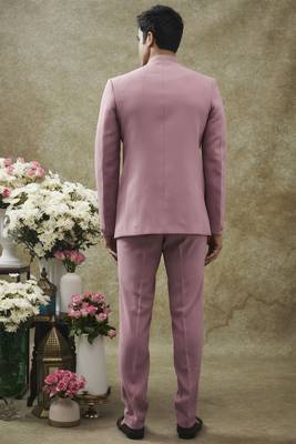 Lavender imported italian jodhpuri set 2