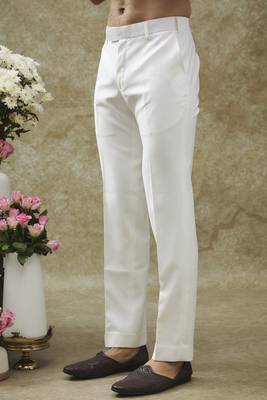White imported japanese open indo western set 3