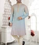 Arruga stylish shaded sequins kurta pyjama